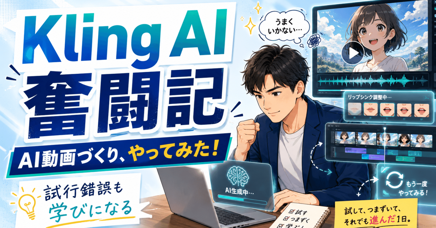 Kling AIで動画作りに初挑戦