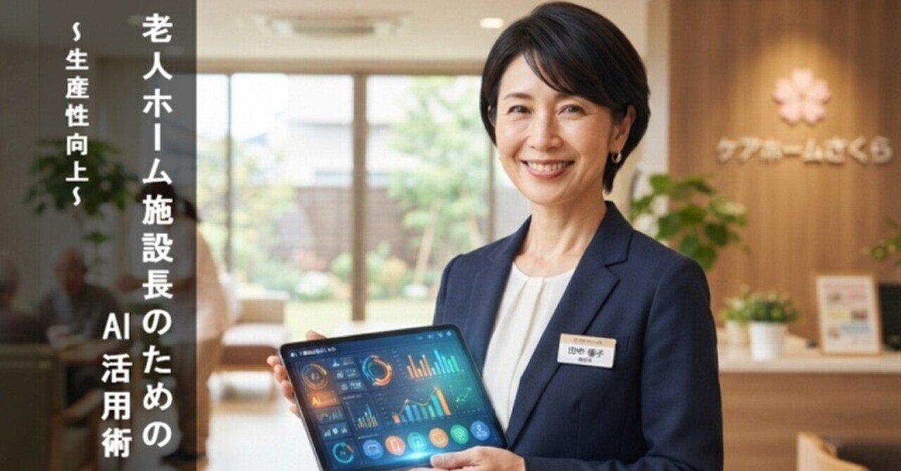 介護施設長のためのAI活用